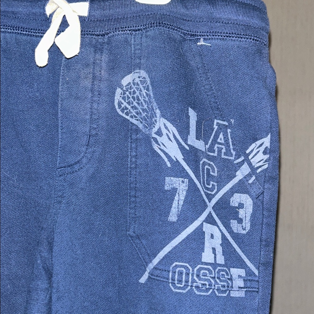 LaCrosse Navy Kids Sweatpants - Picture 2 of 4